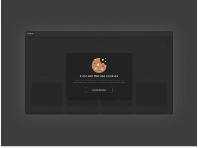 Day #16 of 100: Designed a Cookie Consent Popup/Overlay #DailyUI cookie cookie conent cookie consent modal cookie consent modal ui cookies cookies popup design gdpr compliance popup gdrp popup modal overlay popup popup modal popup ui ui ux