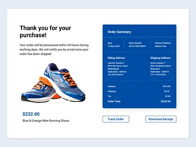 Payment Receipt #DailyUI 017/100 branding design interactiondesign paymentreceiptdesign ui uidesign uimockups uiux uiuxdesign userexperiencedesign userinterfacedesign ux uxdesign visualdesign webdesign