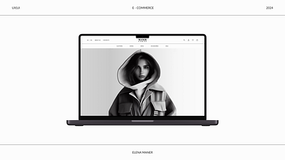 E - commerce clothing store e commerce figma minimalism ui ux web design website