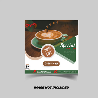 #CoffeShop Social Media design branding graphic design