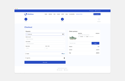 Daily UI 002 / Credit Card Checkout credit card checkout daily ui 002 dailyui graphic design ui ui design ux