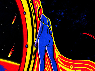 •02• Stargate concept art cyberpunk cyborg design digital art digital painting dystopia illustration robot