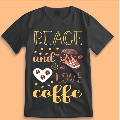 Peace typography t-shirt design branding costom design creative design graphic design illustration logo t shirtdesign typography ui ux vector