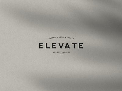 Semi-Custom Brand - Elevate branding design graphic design logo logo design semi custom brand