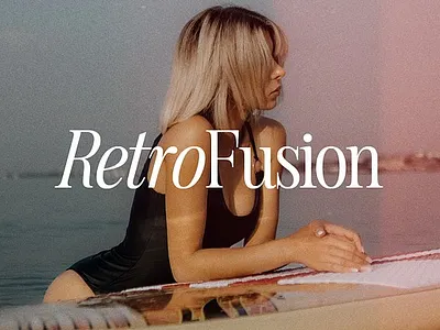 Retro Fusion modern retro serif beautiful cosmetics fashion fashionable feminine logo retro fusion retro fusion retro serif romantic stylish valentines vintage wedding wedding font