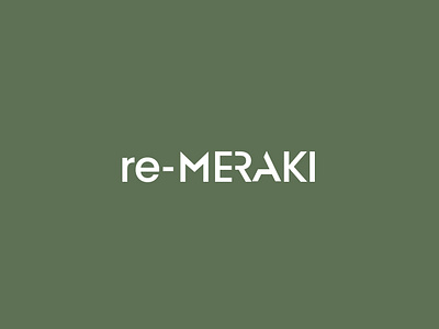 Re-Meraki Logo creative logo logo