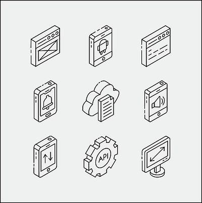 Icons 3d graphic design