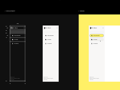 Mead© / System Design (Vol.1) app dashboard design system typography ui ux yellow