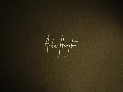 Semi-Custom Brand - Amber Hampton branding design graphic design logo logo design semi custom brand