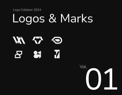 Logo Collection 2024 Vol.01 brand brand design branding graphic design logo logos logotype modern