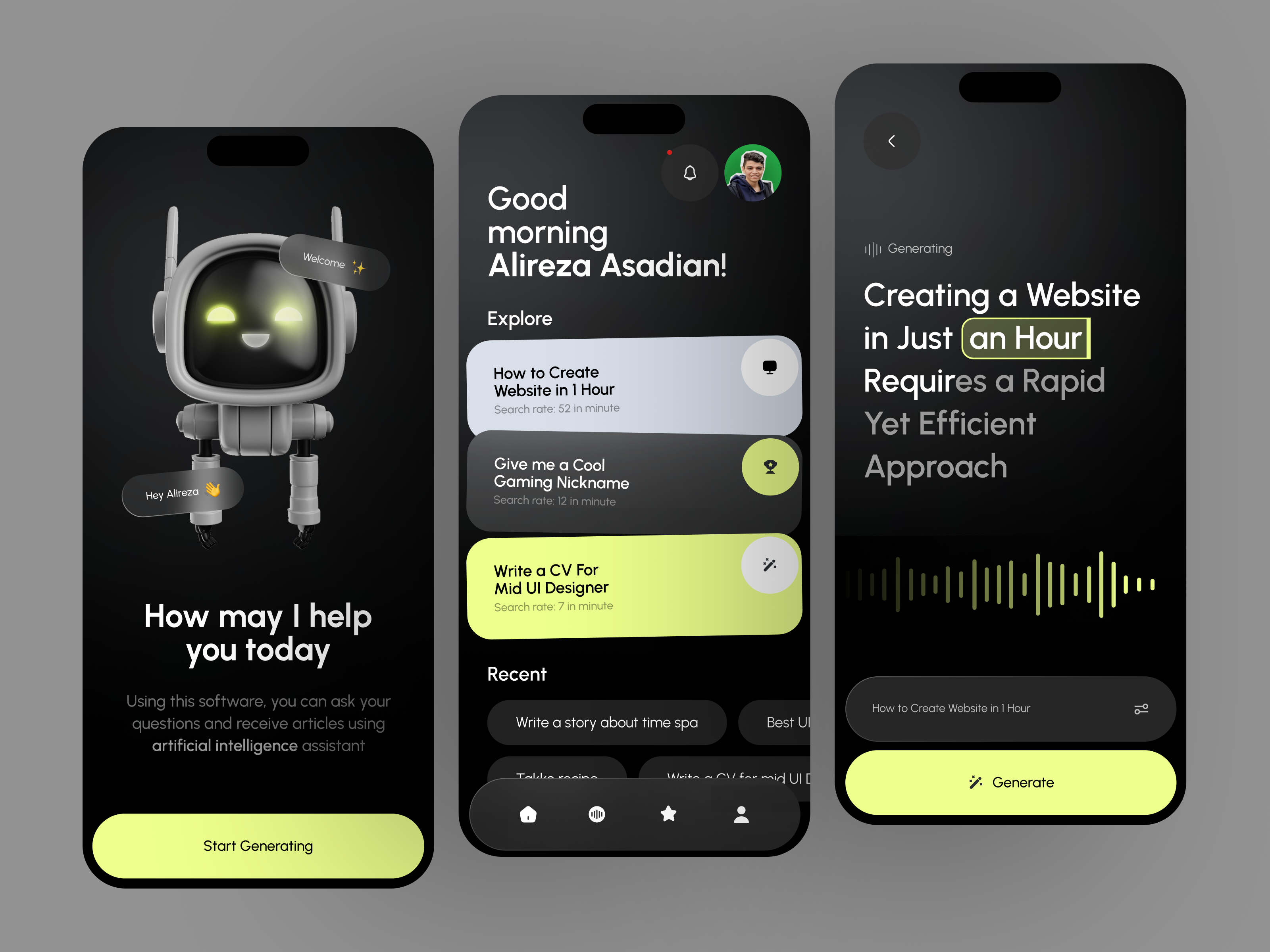 AI ChatMate | Ai Chatbot Application 💎 ai ai app ai application ai bot ai chatbot ai chatbot app ai chatbot application ai chatmate ai voice ai website app application application ai artificial intelligence chat app dark mode dark mode app graphic design robot app ui