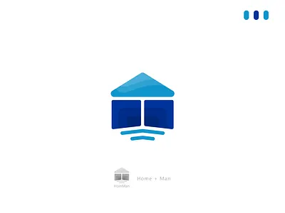 HomMan Logo Concept branding branding and identiy design graphic design home home man logo minimal home logo minimal logo modern home modern logo real estate logo