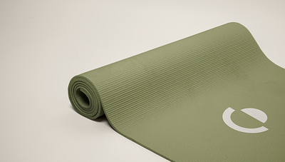 Yoga mat design for Reme yoga & wellness studio branding