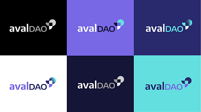 avalDAO identity animation branding design graphic design logo