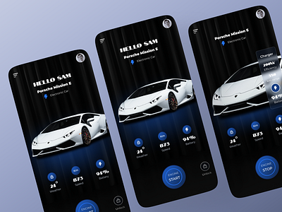Drive Mate Your Ultimate Car Mobile App Design Concept accessible interactive intuitive modern sleek ui user friendly