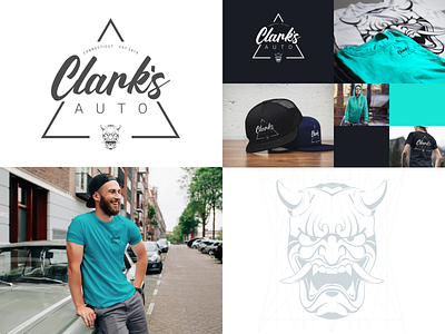 Brand Identity: Clark’s Auto branding