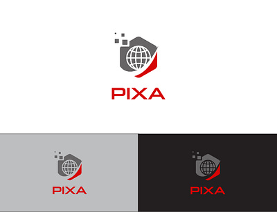 Pixa Logo 3d branding graphic design logo logo ideas logoinspiration logos motion graphics