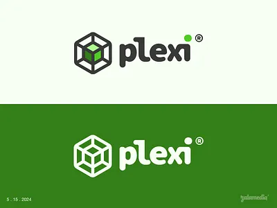 Plexi Logo Exploration branding design isometric logo timeless design