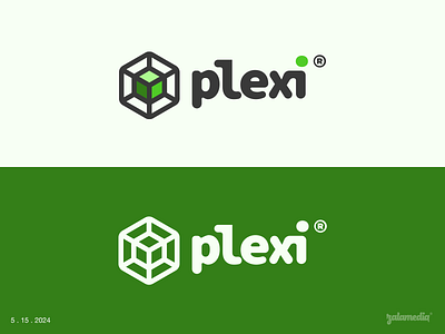 Plexi Logo Exploration branding design isometric logo timeless design