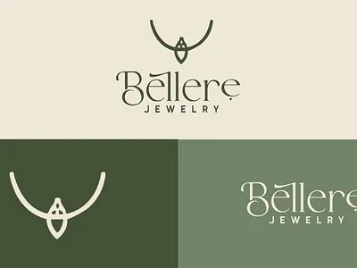 Bellere Logo fine illustrator jewelry logo redesign