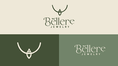 Bellere Logo fine illustrator jewelry logo redesign