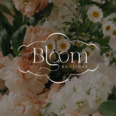 Bloom Boutique - Flourishes bloom boutique college design graphic desgin illustrator logo photoshop project