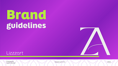 Lizzzart brandidentity branding design graphic design logo multimediadesign