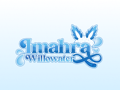 Logo for a Sea VTuber blue branding logo logotype vtuber