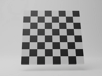 Chessboard | Echiquier | Blender 3d blender chessboard echiquier procedural texture tuto video youtube