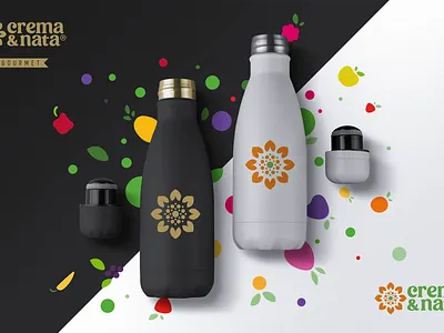 Crema&Nata Merch art direction branding branding design graphic design identity design logo logo design packaging packaging design