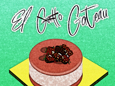 el gatto - can I haz chiz... no wait... chiz burger doodle el gateau el gatto hump day pun illustration noise shunte88 vector