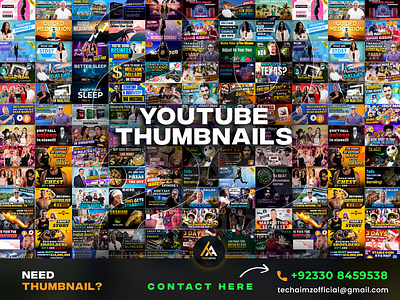 Youtube Thumbnails 2022 (Client Work) branding gaming photoshop social media design streaming thumbnail thumbnail artist thumbnail design thumbnail designer thumbnails twitch web design youtube youtube thumbnail