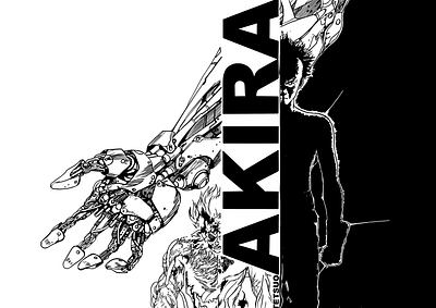 Akira by Katsuhiro Otomo akira graphic design sketching