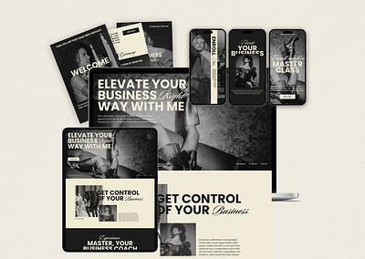 Cyllene | Showit & Canva Template aesthetic aestheticdesign bundle canva canvatemplate design email etsy etsyseller etsyshop graphic design instagram marketing newsletters socialmedia ui ux web webdesign webtemplate