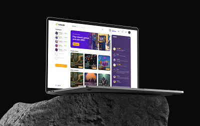 Cashcade: A Play-to-Earn Platform blockchain graphic design product design ui web3 website design