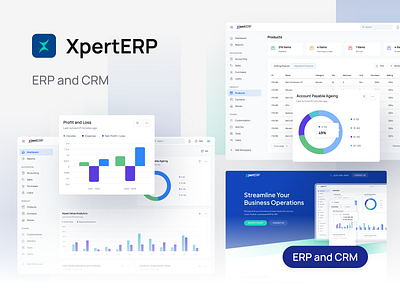 ERP and CRM app business crm design enterprise erp mobile app ui uiux ux web app