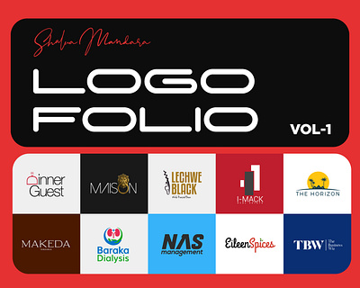 LOGO FOLIO | VOL-1 branding graphic design logo
