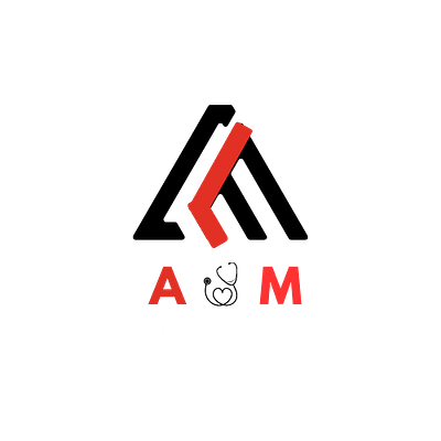 A & M Billing and Coding branding graphic design logo