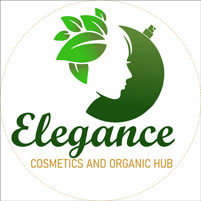 Elegance Costmetics branding graphic design logo