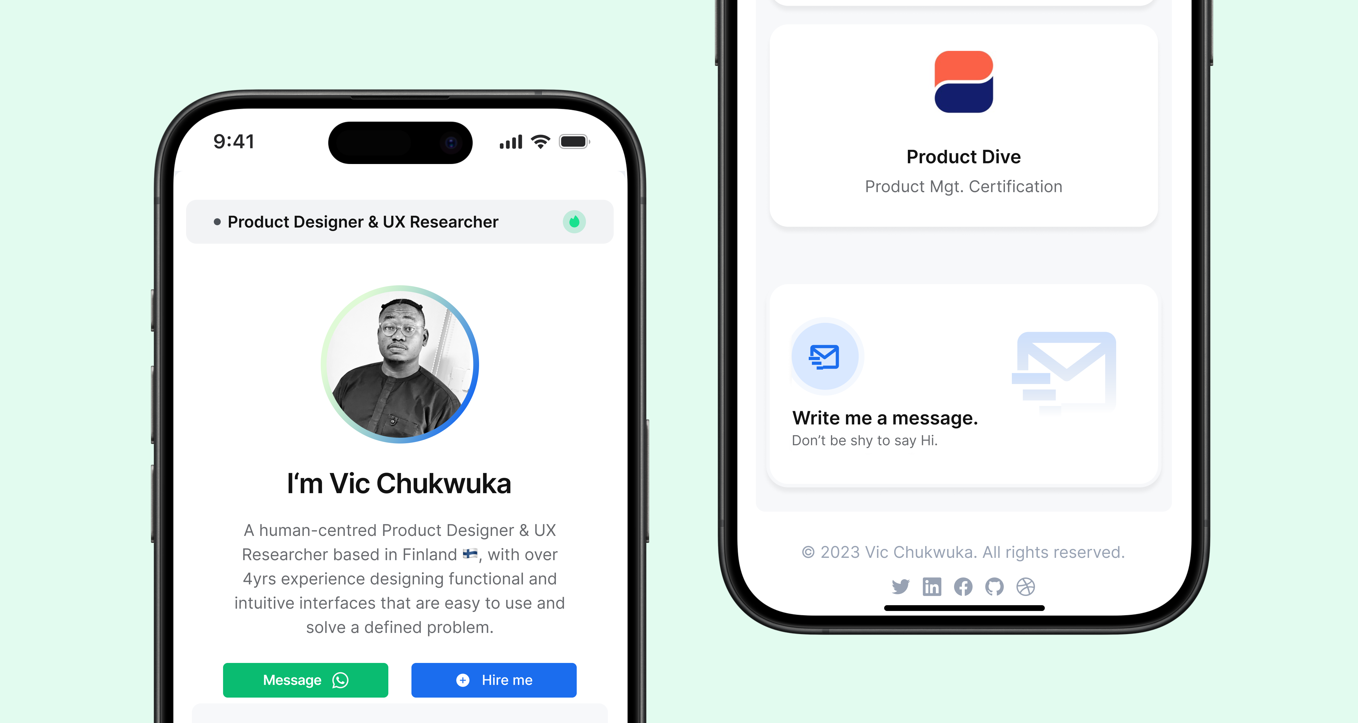 Portfolio Website Design design design process mobile mobile app portfolio ui ux website
