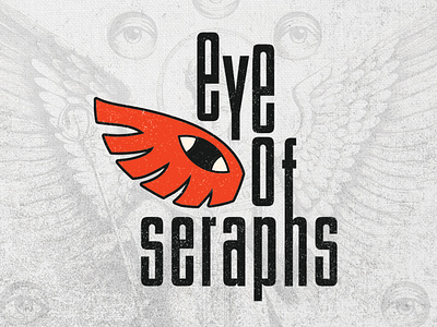 Eye of Seraphs brand branding creative graphic design illustrator logo vector