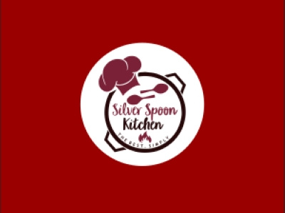 Silver Spoon Lounge branding graphic design logo