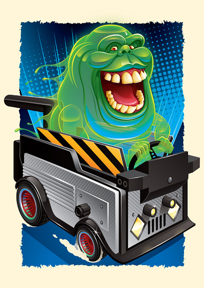 Ghostbusters poster adobe illustrator design graphic design illustration vector