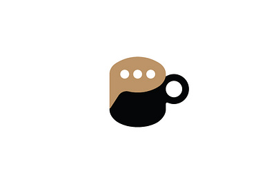 Coffee Chat or Coffee Talk Logo branding graphic design logo ui