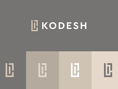 Beis Kodesh Logo Design beis jewish kodesh logo logo design minimalist modern monoline monowidth natural shul stone synagogue