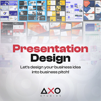 Presentation Design 3d animation branding design graphic design illustration logo motion graphics ui vector