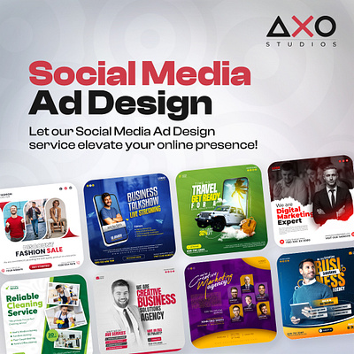 Social Media Ad Design 3d animation branding design graphic design illustration logo motion graphics ui vector