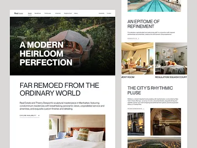 Real Estate - Web UI UX apartment brand guidelines construction branding home logo property property logo property management real estate real estate agency real estate agent real estate brand identity real estate business real estate company real estate version real estate website visual identity website
