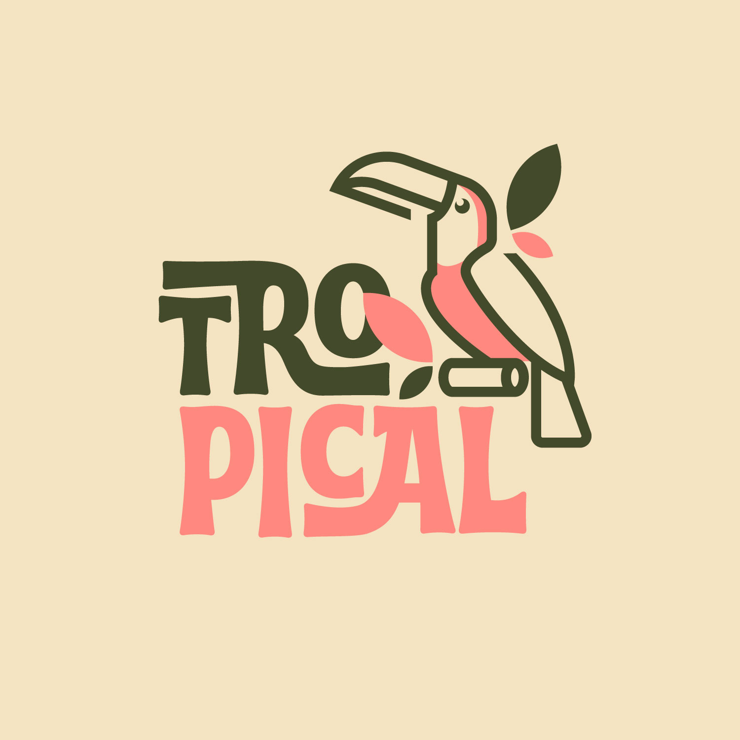 tropical by Tridente Studio on Dribbble