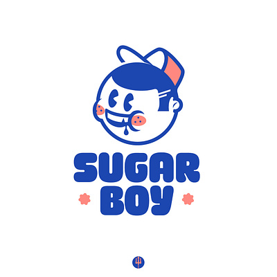 Sugar boy design diseño de logo diseño plano illustration logo logo logodesign design logodesign design brand marca tipografía